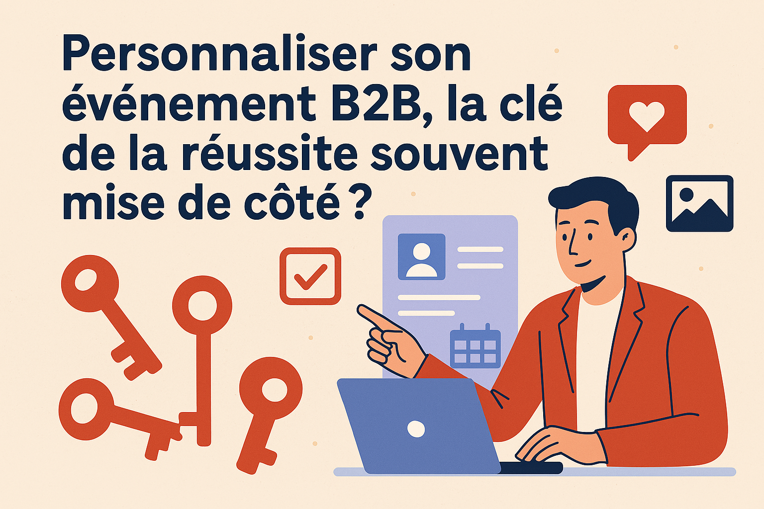 Personnaliser son événement B2B, la clé de la réussite souvent mise de côté ?